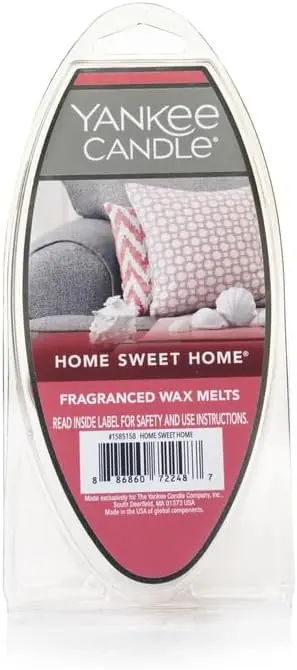 Yankee Candle Home Sweet Home Wax Melts, 6 Count (Pack of 3), Ideal for Use in All Wax Warmers, Perfect for DIY Candle Making - Image 2